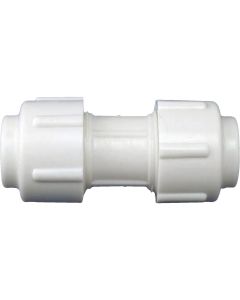 Flair-it Transition 7/8 In. x 7/8 In. OD Poly Alloy (Plastic) PEX Coupling