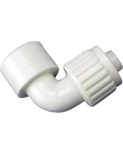 Flair-It 1/2 In. PEX x 1/2 In. FPT 90 Deg. Plastic Compression Female PEX Elbow (1/4 Bend)