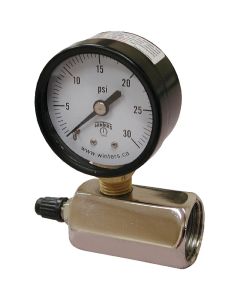 Jones Stephens 3/4 In. FIP 30 PSI Gas Test Gauge Assembly