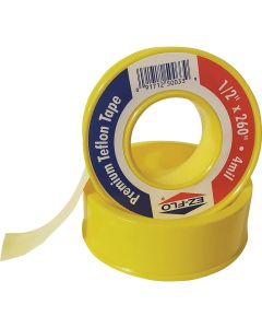 EZ-Flo 1/2 In. x 260 In. Yellow Premium Teflon Gas Line Tape