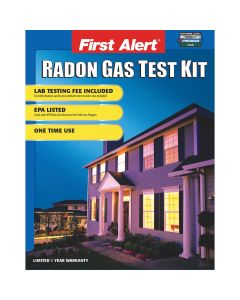 First Alert Outside Lab Radon Test Kit