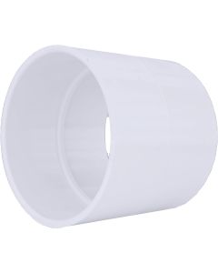 Charlotte Pipe 6 In. Hub Schedule 40 DWV PVC Coupling