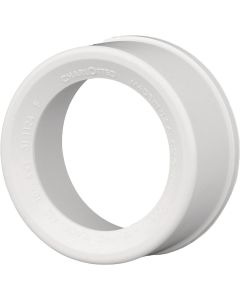 Charlotte Pipe 6 In. SPG x 4 In. Hub Schedule 40 DWV Reducing PVC Bushing