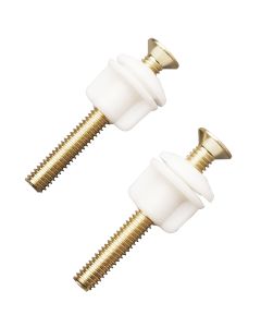 Do it 3/8" x 2-1/2" Polished Brass Toilet Seat Hinge Bolt