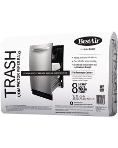 BestAir Heavy Duty Compactor Trash Bags (8-Count)