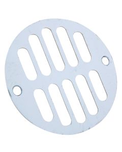 Do it 3-5/16 In. Chrome Grill Shower Drain Strainer