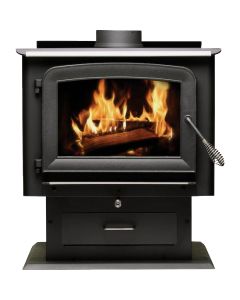 US Stove Ashley 2500 Sq. Ft. Pedestal Wood Stove