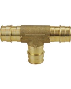 Apollo Retail 3/4 In. x 3/4 In x 3/4 In. Barb Brass PEX Tee, Type A