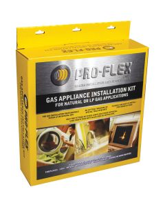 Pro-Flex Single Gas Appliance Installation Kit