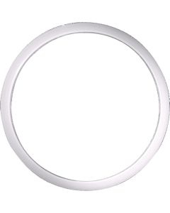 Danco 1-1/2 In. x 1-3/4 In. Clear/White Polyethylene Slip Joint Washer