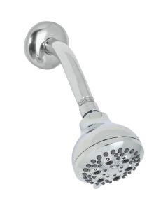 Home Impressions 5-Spray 1.8 GPM Fixed Showerhead, Chrome