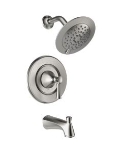 American Standard Chancellor Brushed Nickel Single-Handle Lever Tub & Shower Faucet