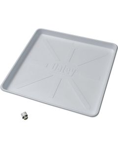 Oatey 28 In. x 30 In. Plastic Washing Machine Drain Pan