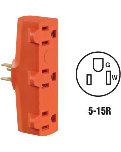 15a 3-outlet Tap