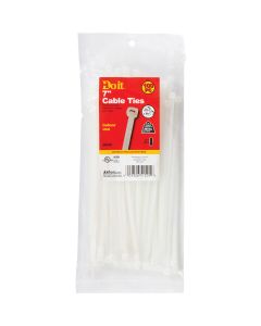 Do it 7 In. x 0.189 In. Natural Color Molded Nylon Cable Tie (100-Pack)