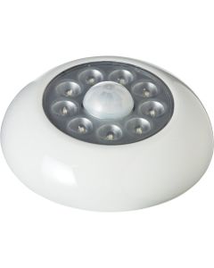 Light It 9-Bulb White LED Battery Tap Light