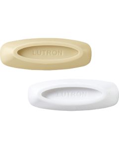 Lutron Skylark White/Ivory Oval Dimmer Knob