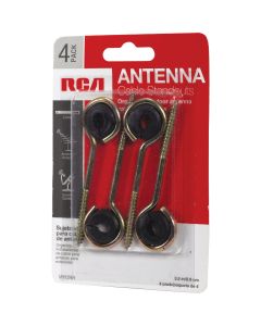 RCA 3-1/2 In. Antenna Wireholder (4-Pack)