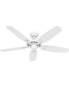 Hunter Builder Elite 52 In. White Ceiling Fan