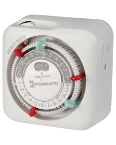 Intermatic 125V Indoor Plug-In Timer