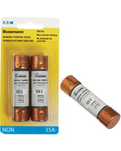 Bussmann 35A NON Cartridge General Purpose Cartridge Fuse (2-Pack)