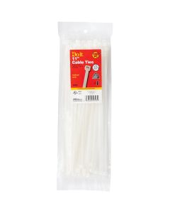 Do it 11 In. x 0.189 In. Natural Color Molded Nylon Cable Tie (100-Pack)