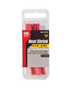 Gardner Bender Thin-Wall Polyolefin 3/16 In. x 4 In. Heat Shrink Tubing