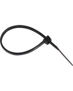 Gardner Bender 4 In. x 0.095 In. Black Nylon Ultra Violet Cable Tie (30-Pack)