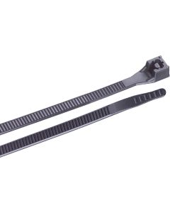 Gardner Bender 6 In. x 0.13 In. Black Nylon Ultra Violet Cable Tie (100-Pack)