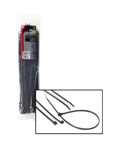 14" Cable Tie Uv Resis Bk 100pk