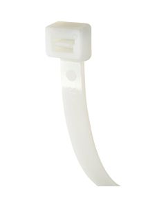 24" 10pk Heavy Duty Cable Tie Wh