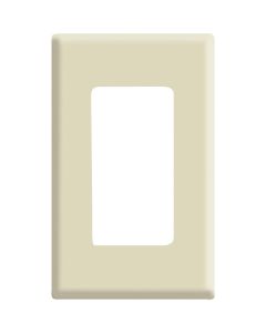 1-gang Screwless Wallplate Ivory