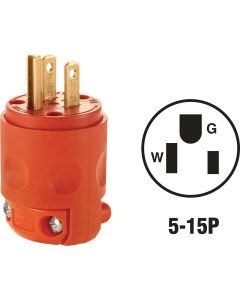 15a Orange Plug