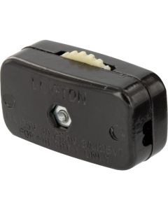 Leviton 3A/6A Brown Dial Cord Switch