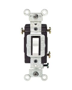 15a 3way Illuminated Switch Wht