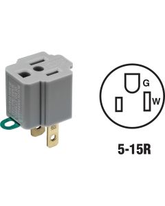 Grnd Adapter Gray