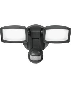 All-Pro Bronze Motion Sensing Dusk To Dawn LED Floodlight Fixture