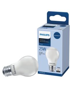 Philips 25W Frost Medium A15 Incandescent Appliance Light Bulb