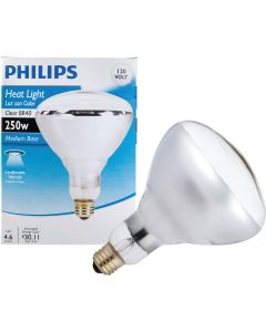 250w Br40 Clr Heat Bulb