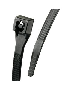 Gardner Bender Xtreme Ties 8 In. x 0.08 In. Black Nylon Cable Tie (100-Pack)