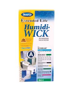 BestAir Extended Life Humidi-Wick H62 Humidifier Wick Filter