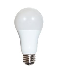 Satco 30W/70W/100W Equivalent Warm White A19 Medium Double Contact 3-Way LED Light Bulb