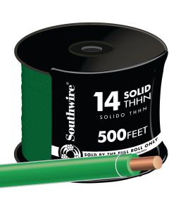 500' 14sol Grn Thhn Wire