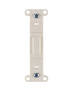 Leviton Light Almond Blank Toggle Wall Plate Insert