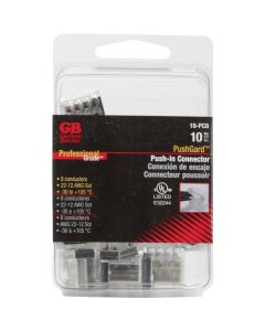 Gardner Bender PushGard 8-Port 600V Push-In Connector (10-Pack)