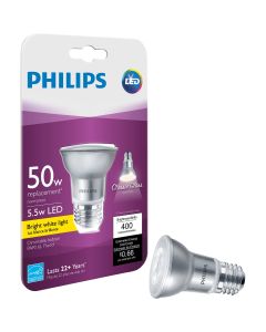 Philips 50W Equivalent Bright White PAR16 Medium LED Floodlight Light Bulb