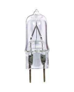 Satco 20W 120V Clear Bi-Pin G8 Base T4 Halogen Special Purpose Light Bulb