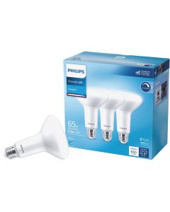 3pk 65w Br30 Dl Led Bulb