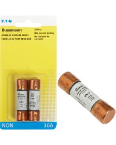 Bussmann 30A NON Cartridge General Purpose Cartridge Fuse (2-Pack)