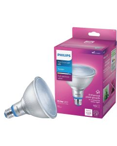 Philips 120W Equivalent Daylight PAR38 Medium LED Plant Floodlight Light Bulb